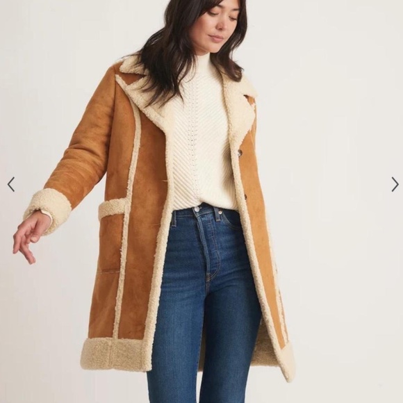 Marine Layer Jackets & Blazers - Marine Layer Penny Lane Camel Coat